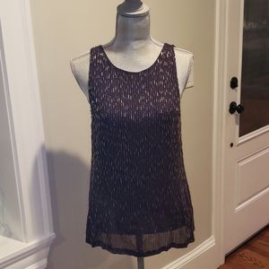 Beaded long tank